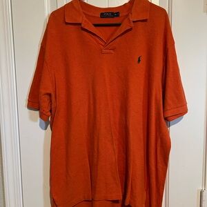 Ralph Lauren Men's Vibrant Orange Polo Shirt